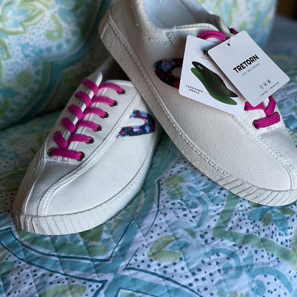 Tretorn Nylite with ortholite insoles.